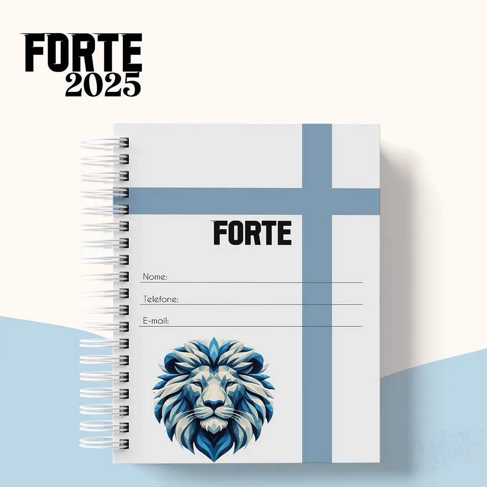 Arquivo Agenda Cristã Masculina 2025 - Luminous 2