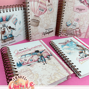 Arquivo Combo Encadernação Travel Girls - TITA