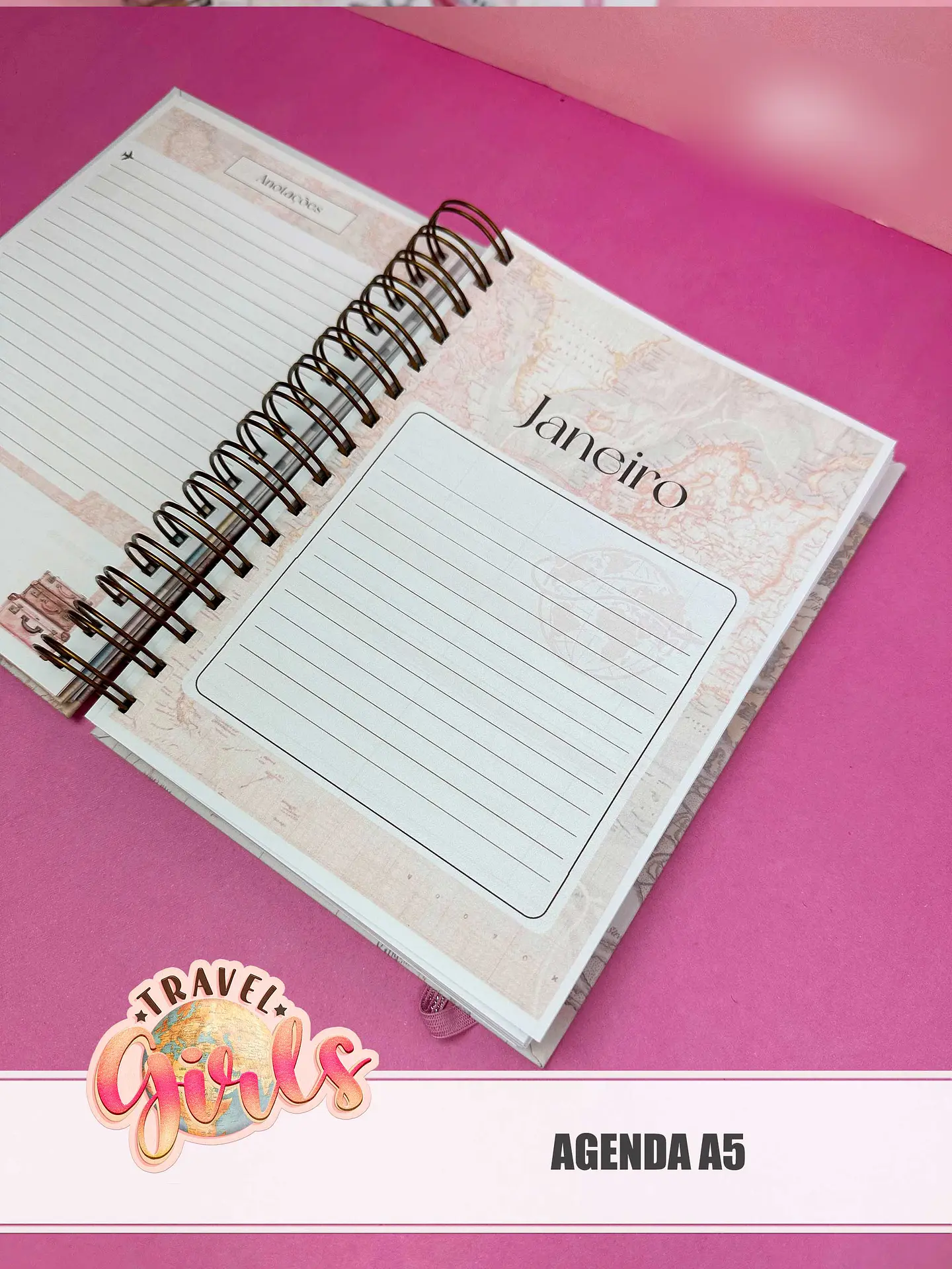 Arquivo Combo Encadernação Travel Girls 4