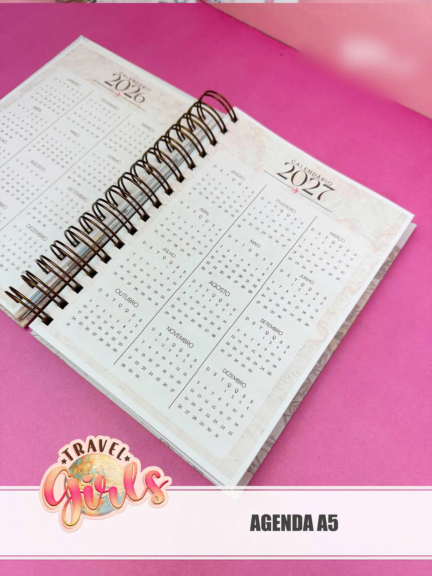 Arquivo Combo Encadernação Travel Girls 6