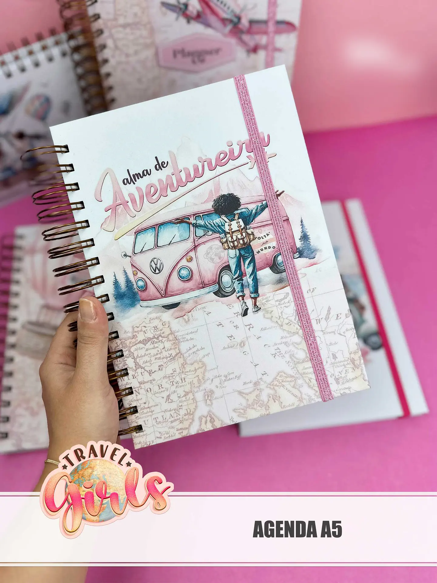 Arquivo Combo Encadernação Travel Girls 8