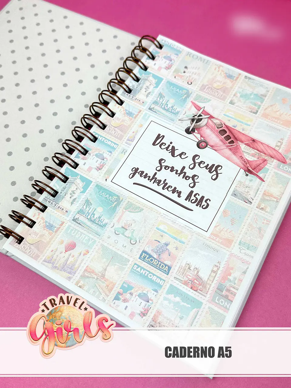 Arquivo Combo Encadernação Travel Girls 11