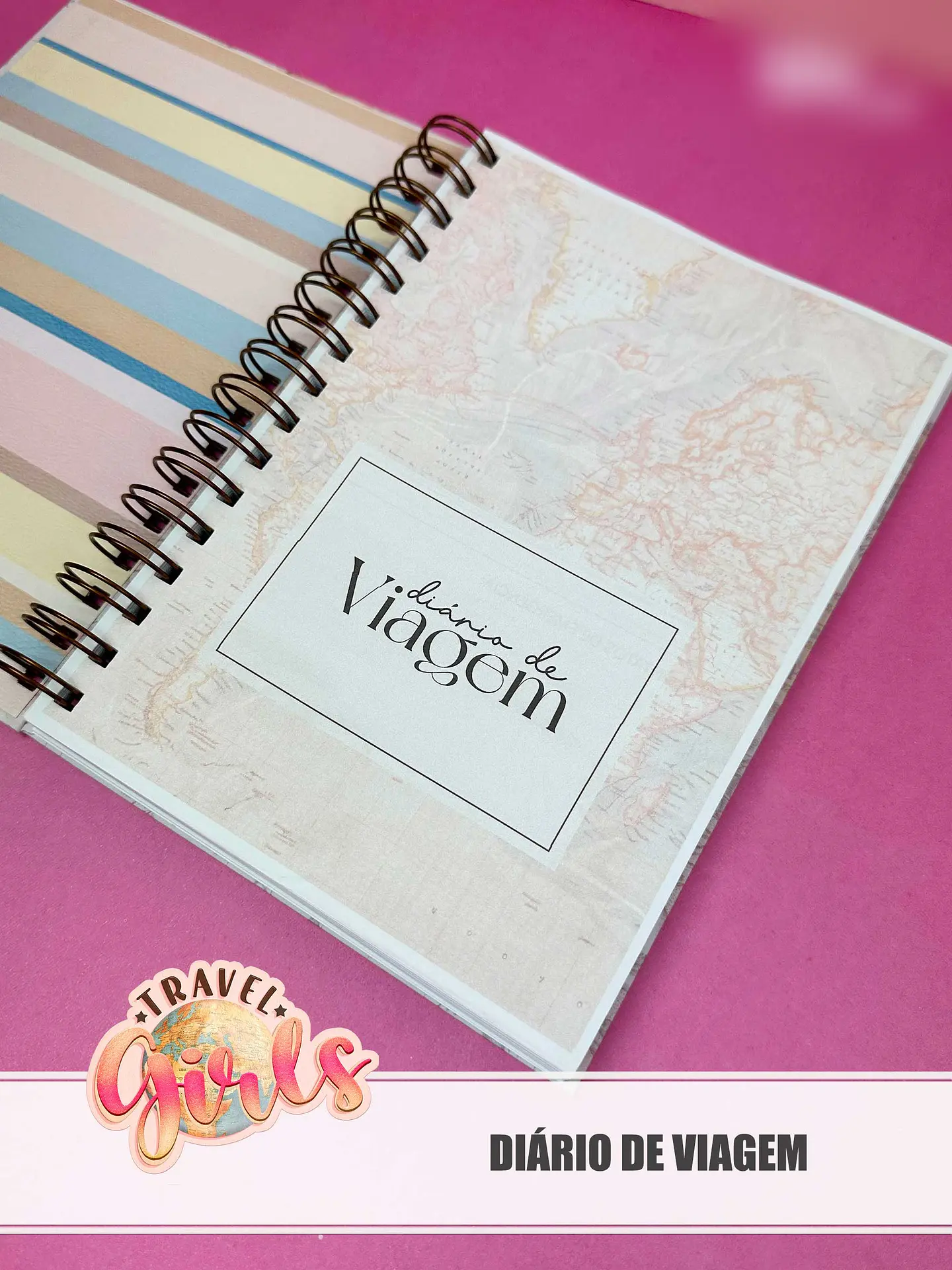 Arquivo Combo Encadernação Travel Girls 13