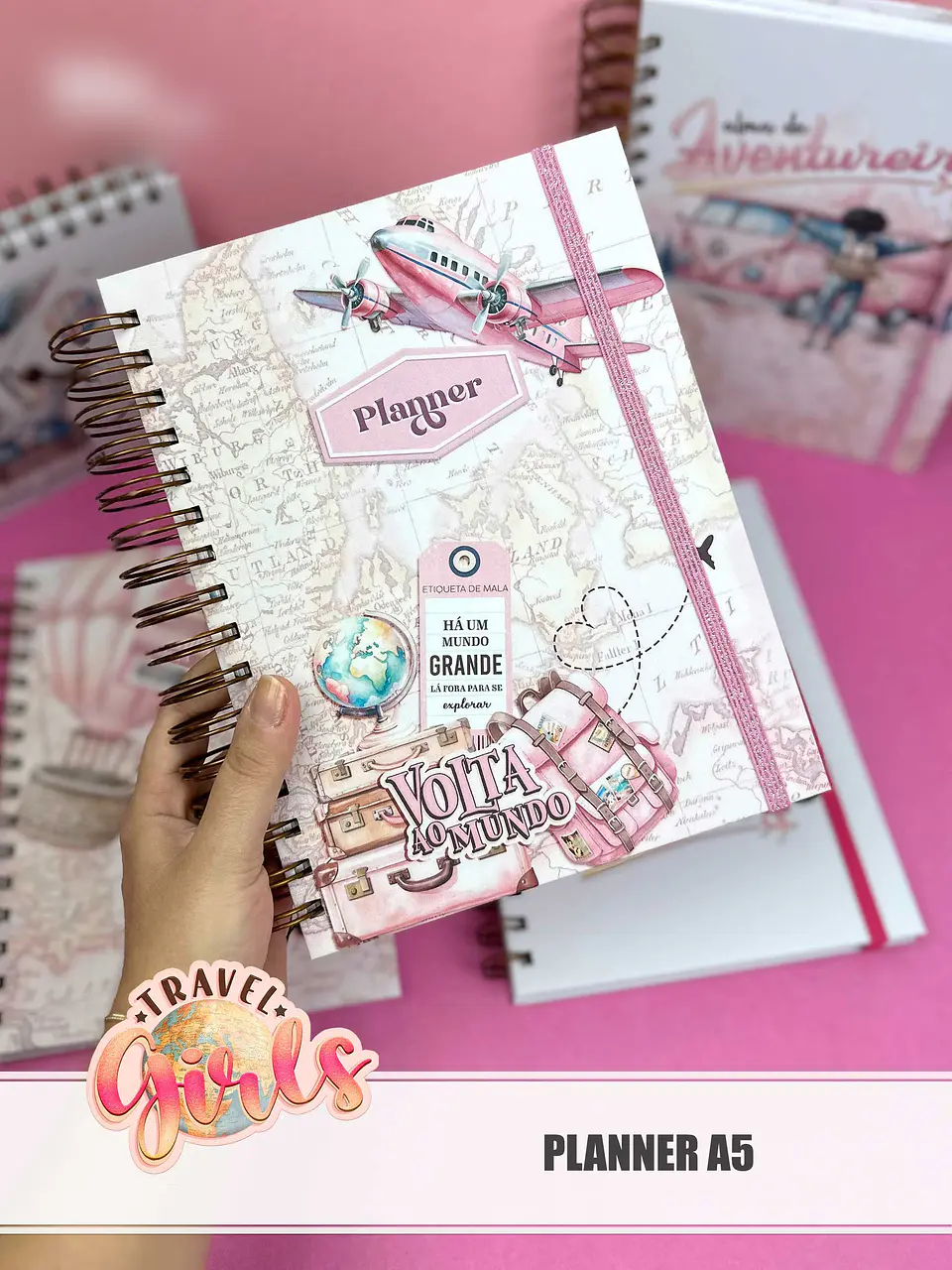 Arquivo Combo Encadernação Travel Girls 15