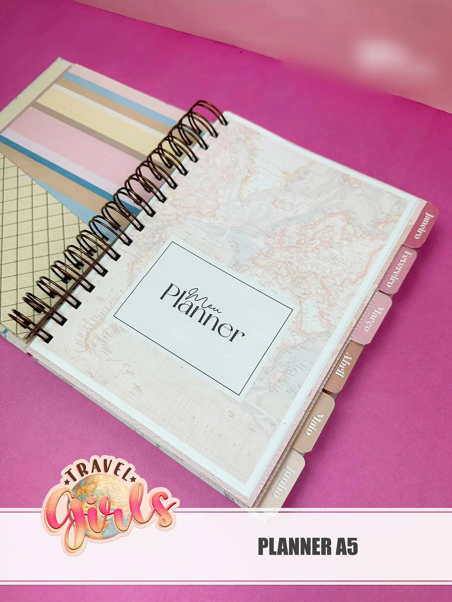 Arquivo Combo Encadernação Travel Girls 20