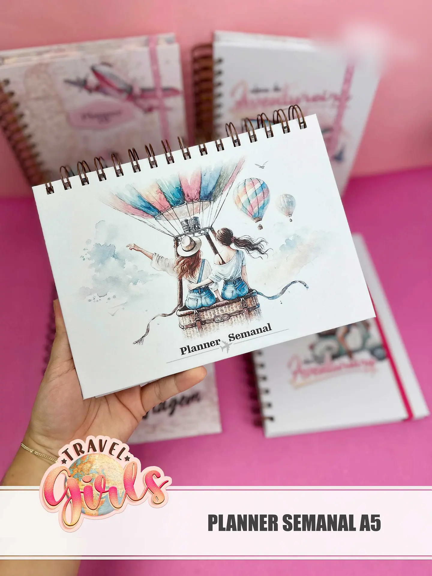 Arquivo Combo Encadernação Travel Girls 21