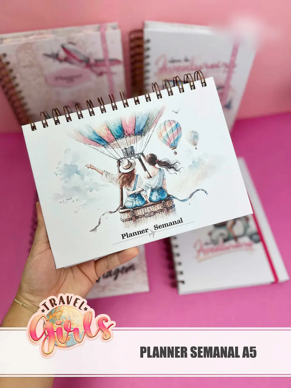 Arquivo Combo Encadernação Travel Girls 21