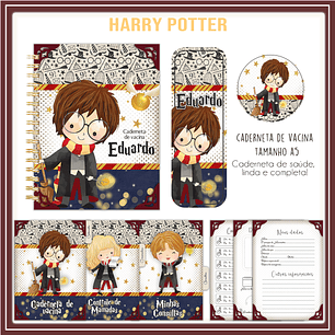 Arquivo Encadernação Baby Harry Potter