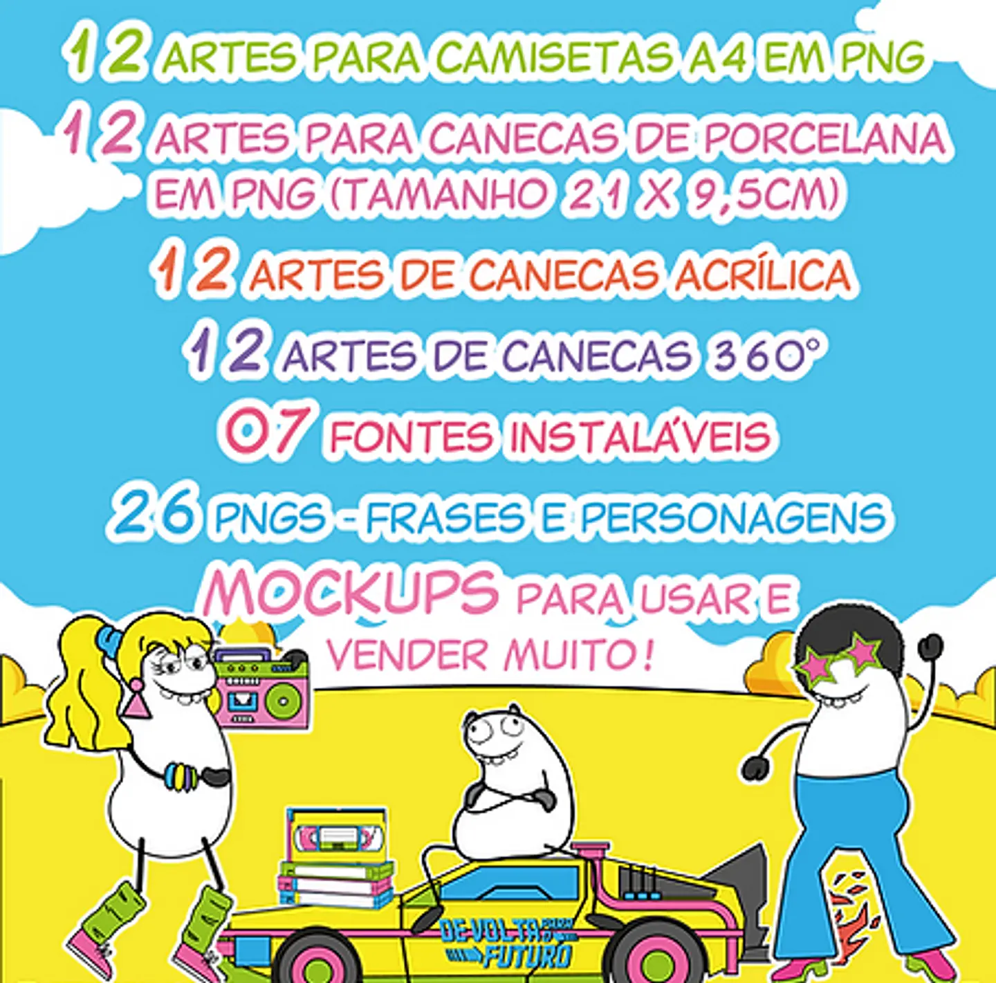 Arquivo Canecas Gino Retrô Anos 80 - originale 2