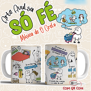 Arquivo Caneca Só Fé Grelo