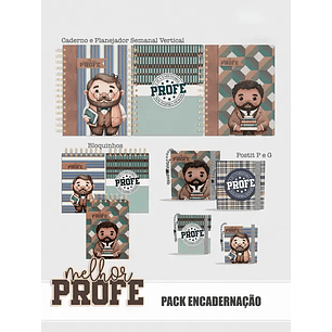 Arquivo Professor 2024 - Kit Encadernação (Masculino)