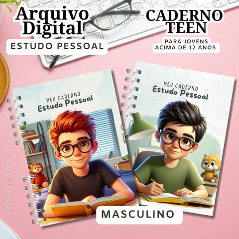 Arquivo Caderno de Estudo Pessoal Teen