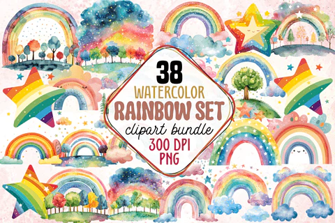 Kit Digital Arco Íris