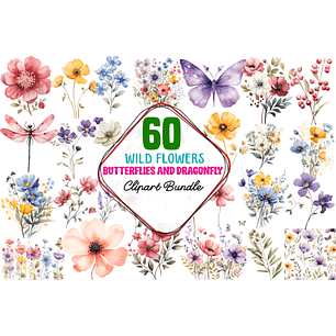 Kit Digital Floral Delicada