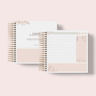 Arquivo Caderno de Ministrações A5 e 18x18 - papel amado