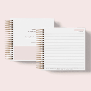 Arquivo Miolo Caderno Pautado com Versículos A5 e 18x18 - papel amado
