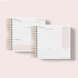 Arquivo Miolo Diário Devocional A5 e 18X18 Coleção Devocional - papel amado