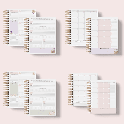 Arquivo Miolo Planner Devocional A5 Coleção Devocional - papel amado