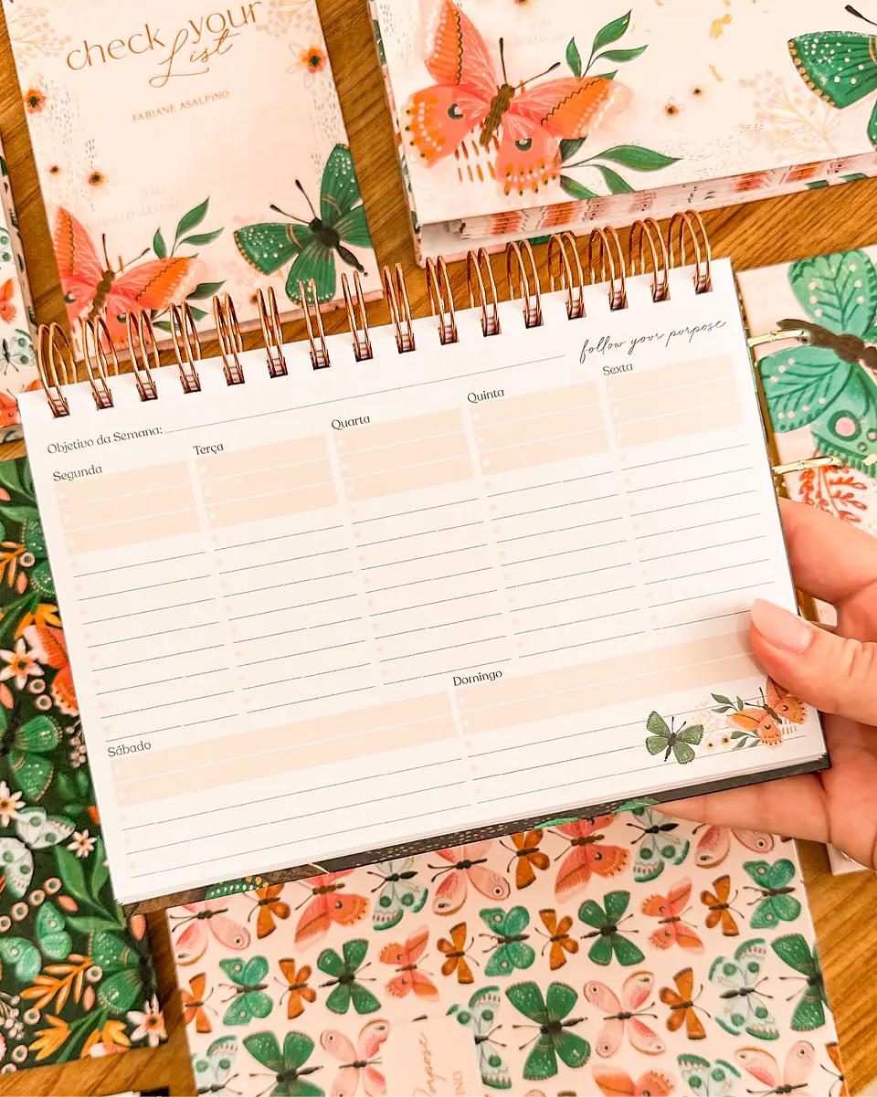 Arquivo Encadernação Coleção Purpose - Planner de Estudos - Papel Amado 3