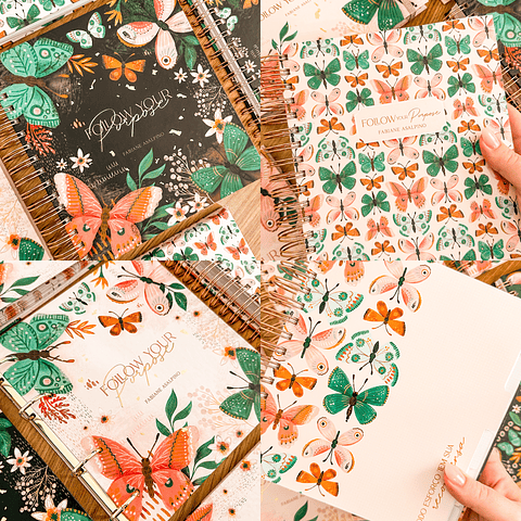 Arquivo Encadernação Coleção Purpose - Planner de Estudos - Papel Amado