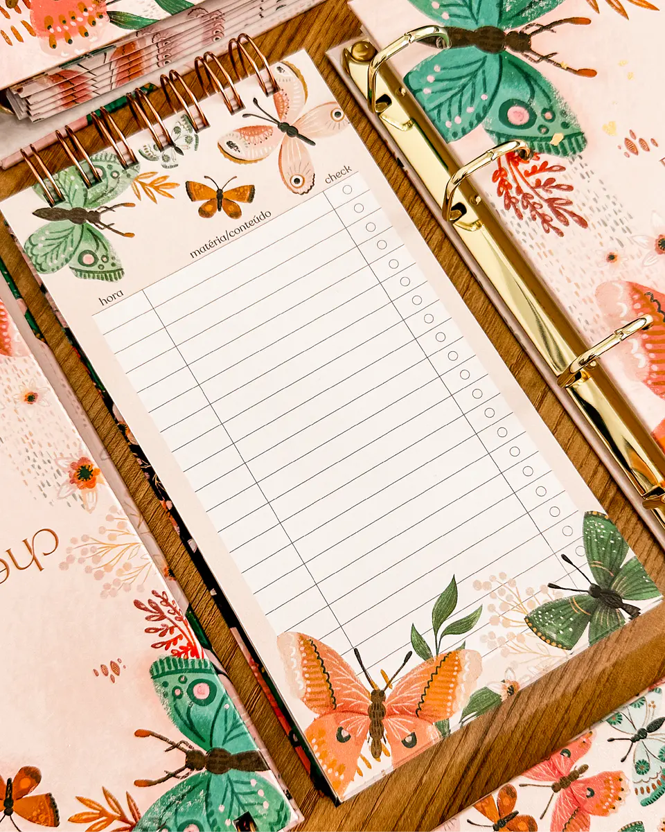 Arquivo Encadernação Coleção Purpose - Planner de Estudos - Papel Amado 4