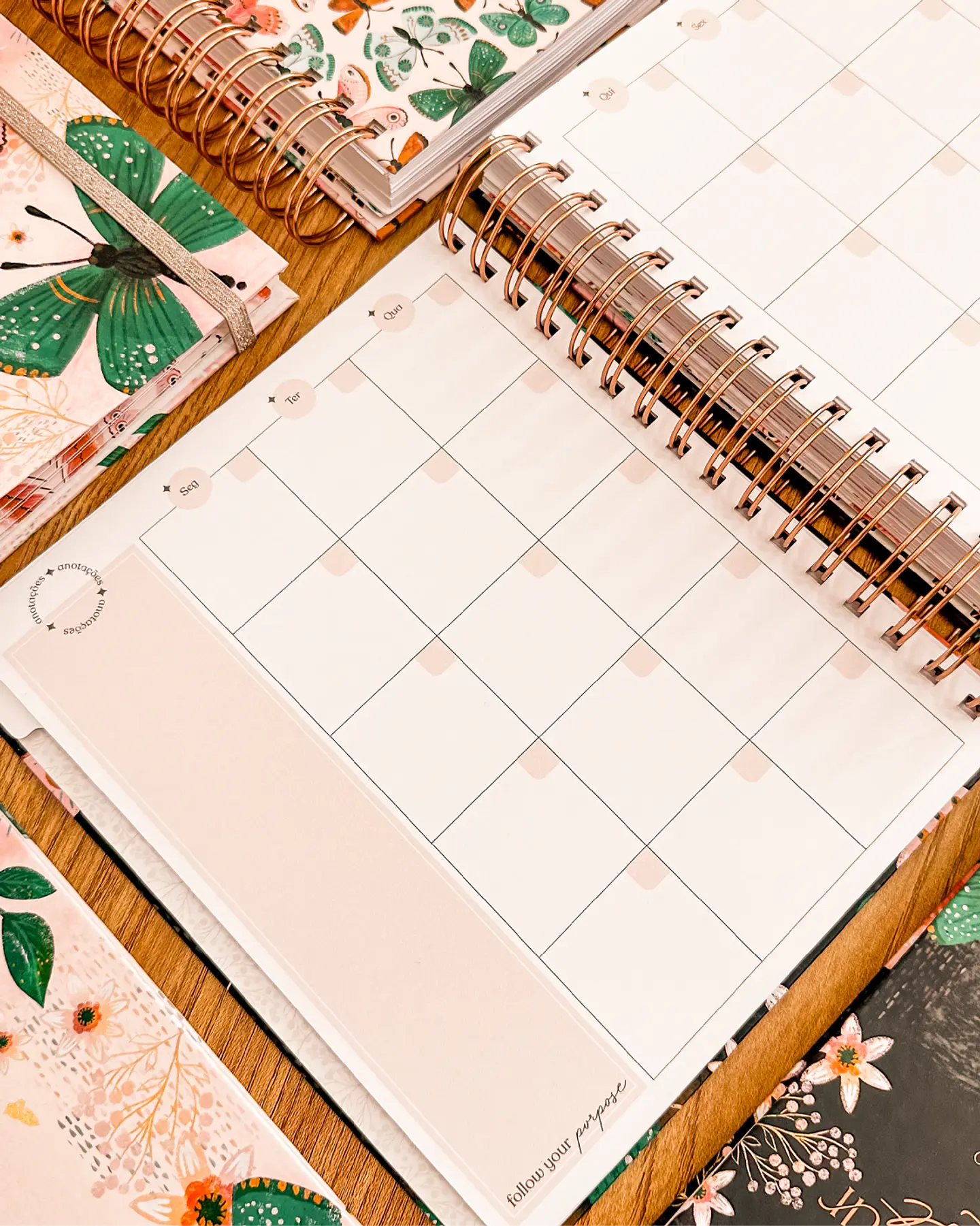 Arquivo Encadernação Coleção Purpose - Planner de Estudos - Papel Amado 12