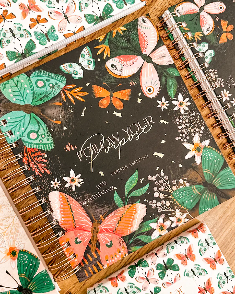 Arquivo Encadernação Coleção Purpose - Planner de Estudos - Papel Amado 15