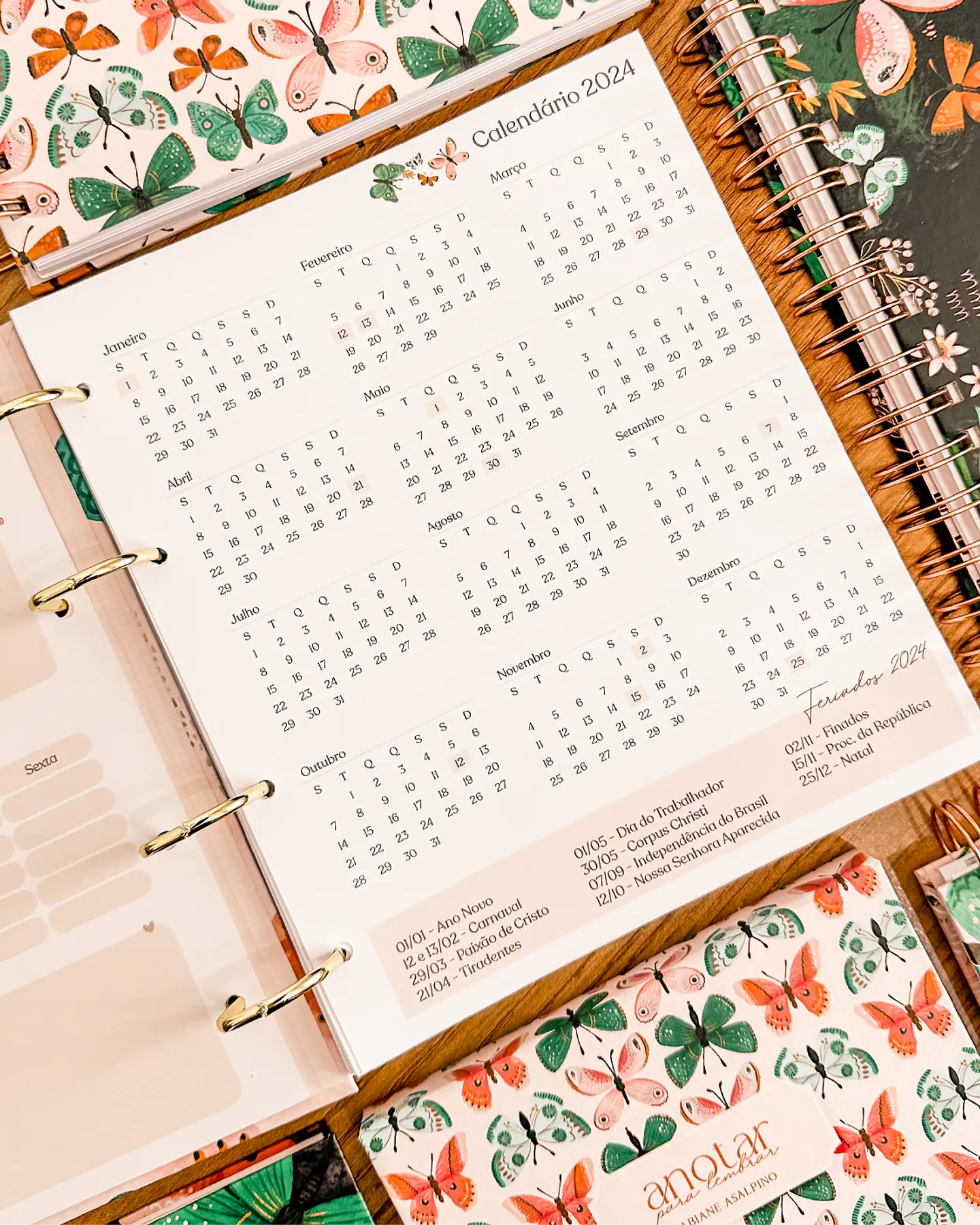 Arquivo Encadernação Coleção Purpose - Planner de Estudos - Papel Amado 18