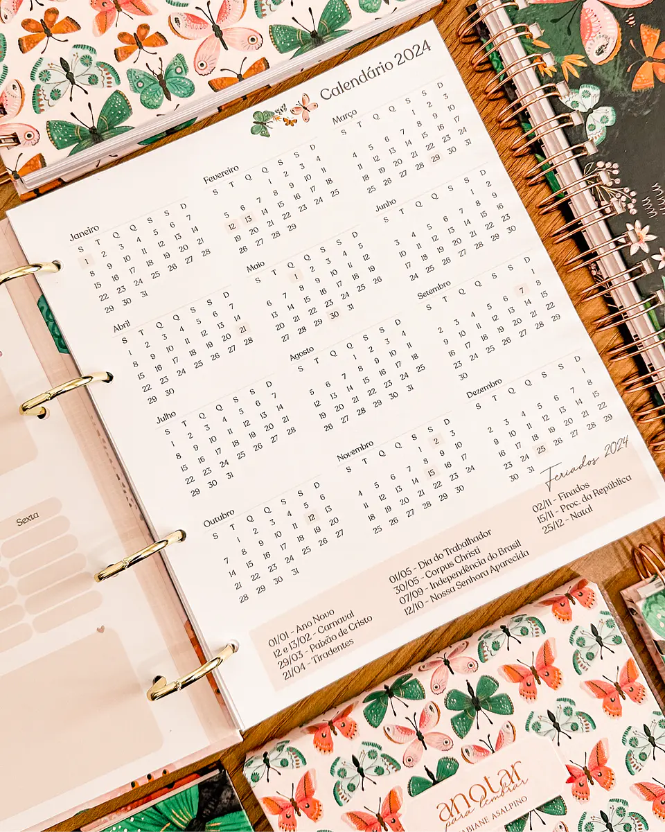 Arquivo Encadernação Coleção Purpose - Planner de Estudos - Papel Amado 18
