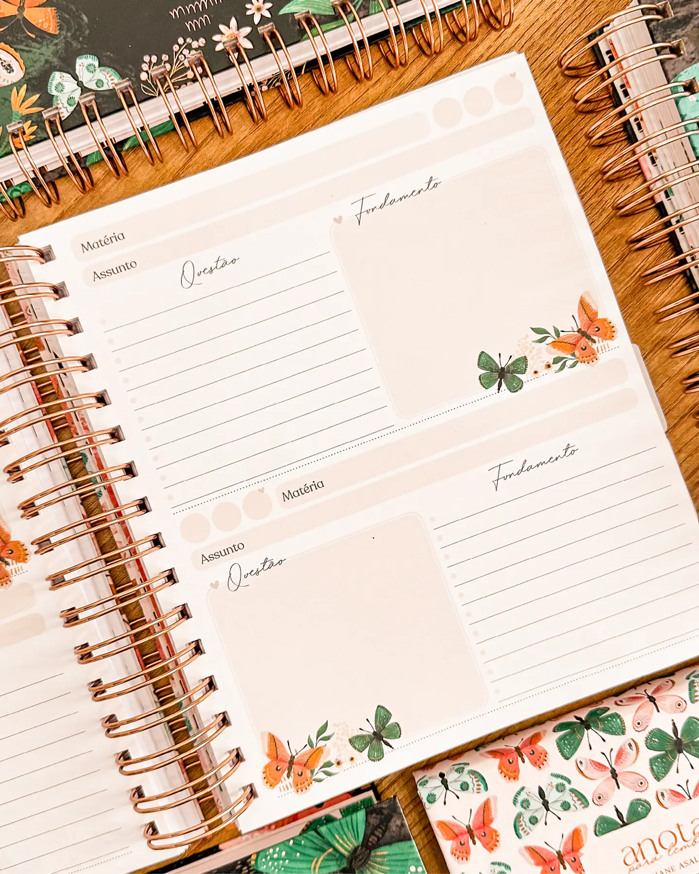 Arquivo Encadernação Coleção Purpose - Planner de Estudos - Papel Amado 20