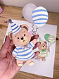 Arquivo Topo de Bolo Ursinho Fofo - Thumbnail 2