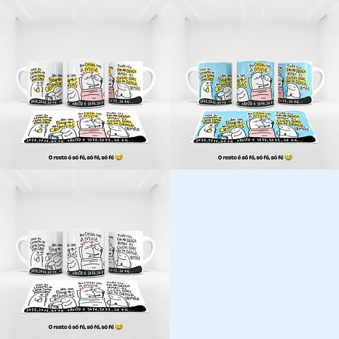 Arquivo Caneca Só Fé Grelo