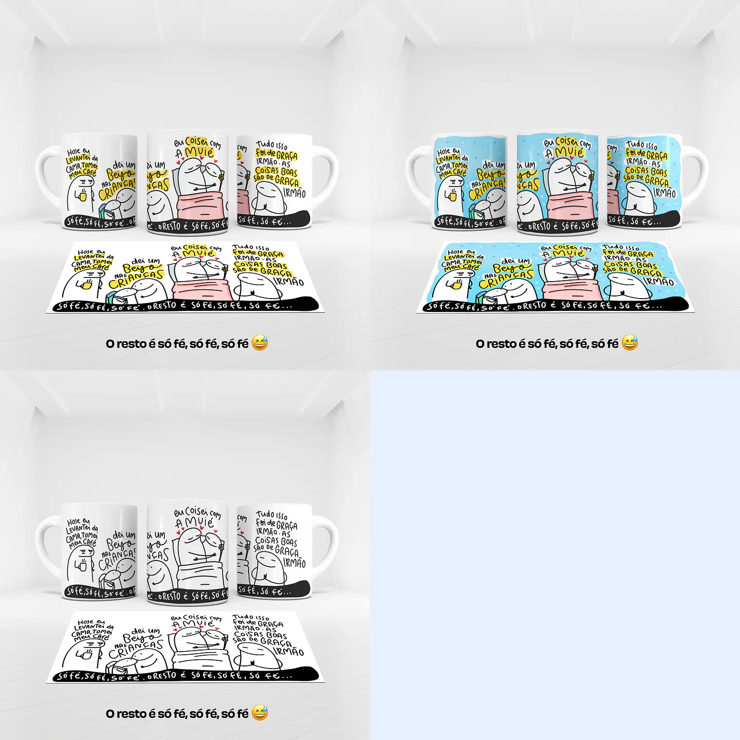 Arquivo Caneca Só Fé Grelo 1