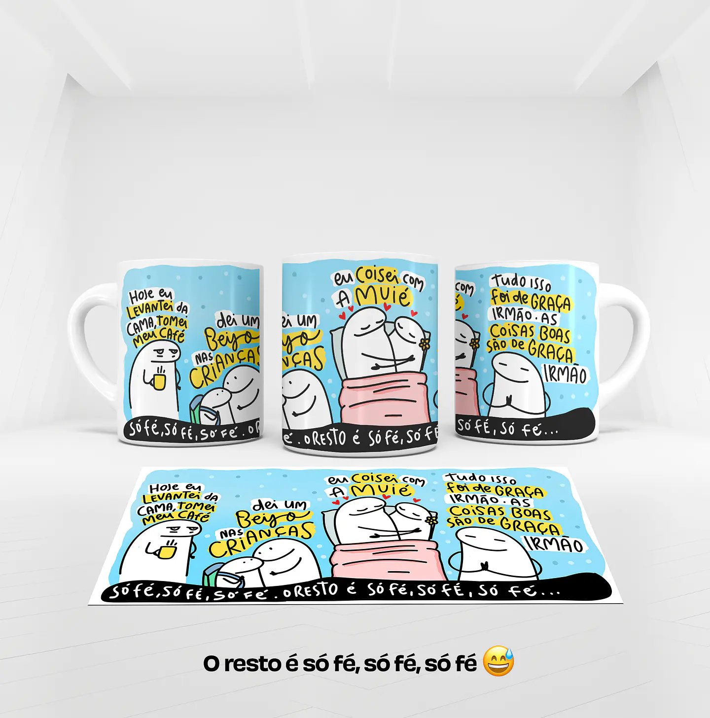 Arquivo Caneca Só Fé Grelo 2