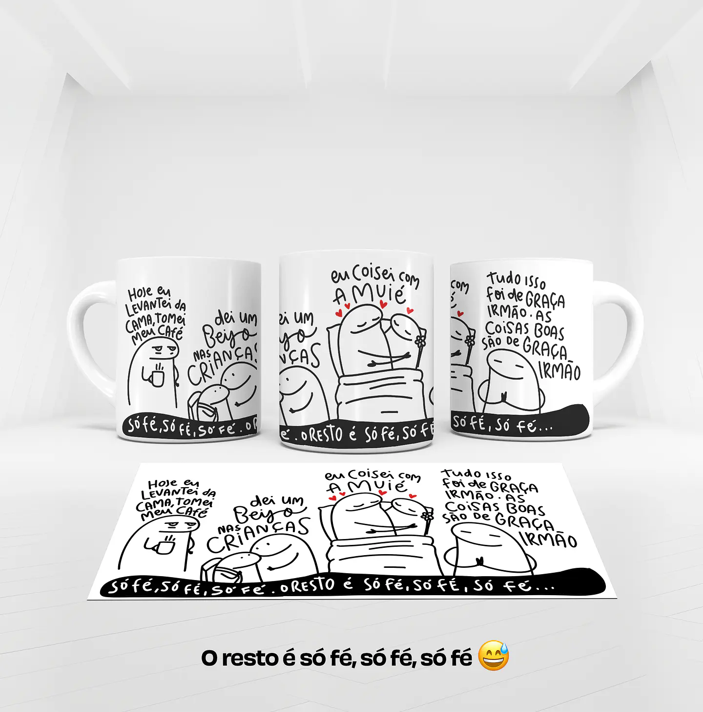 Arquivo Caneca Só Fé Grelo 3