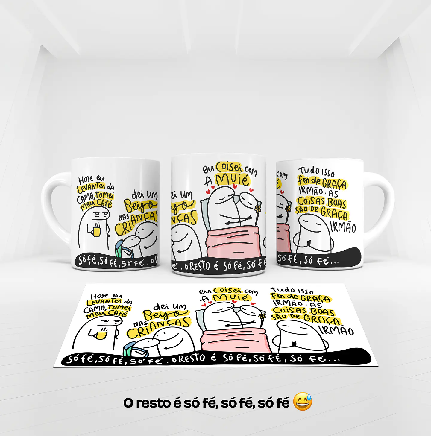 Arquivo Caneca Só Fé Grelo 4