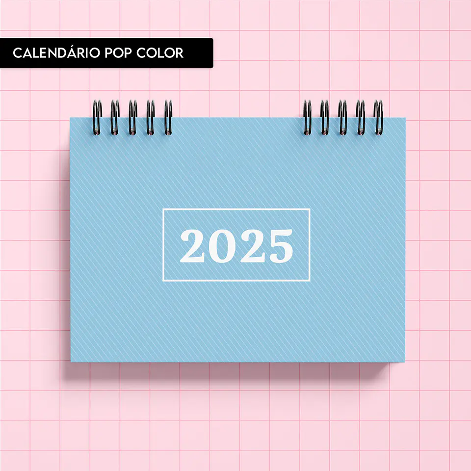  Arquivo Calendário Pop Color 2025 - TRILHA 1