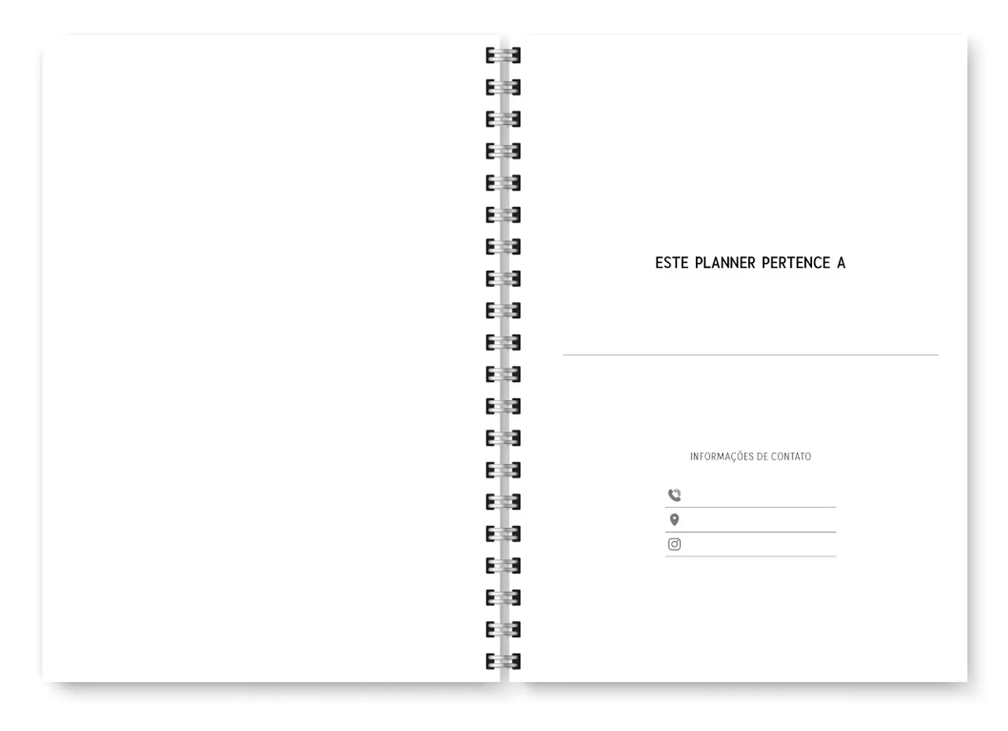 Arquivo Miolo Planner Básico 2025 Horizontal - Trilha de papel 3