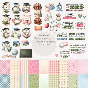 Kit Digital Dia dos Professores - Telma contel
