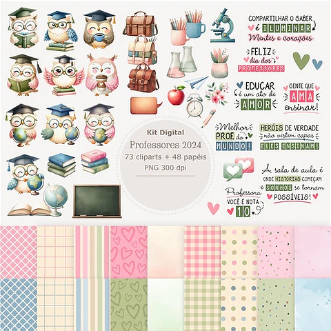 Kit Digital Dia dos Professores - Telma contel
