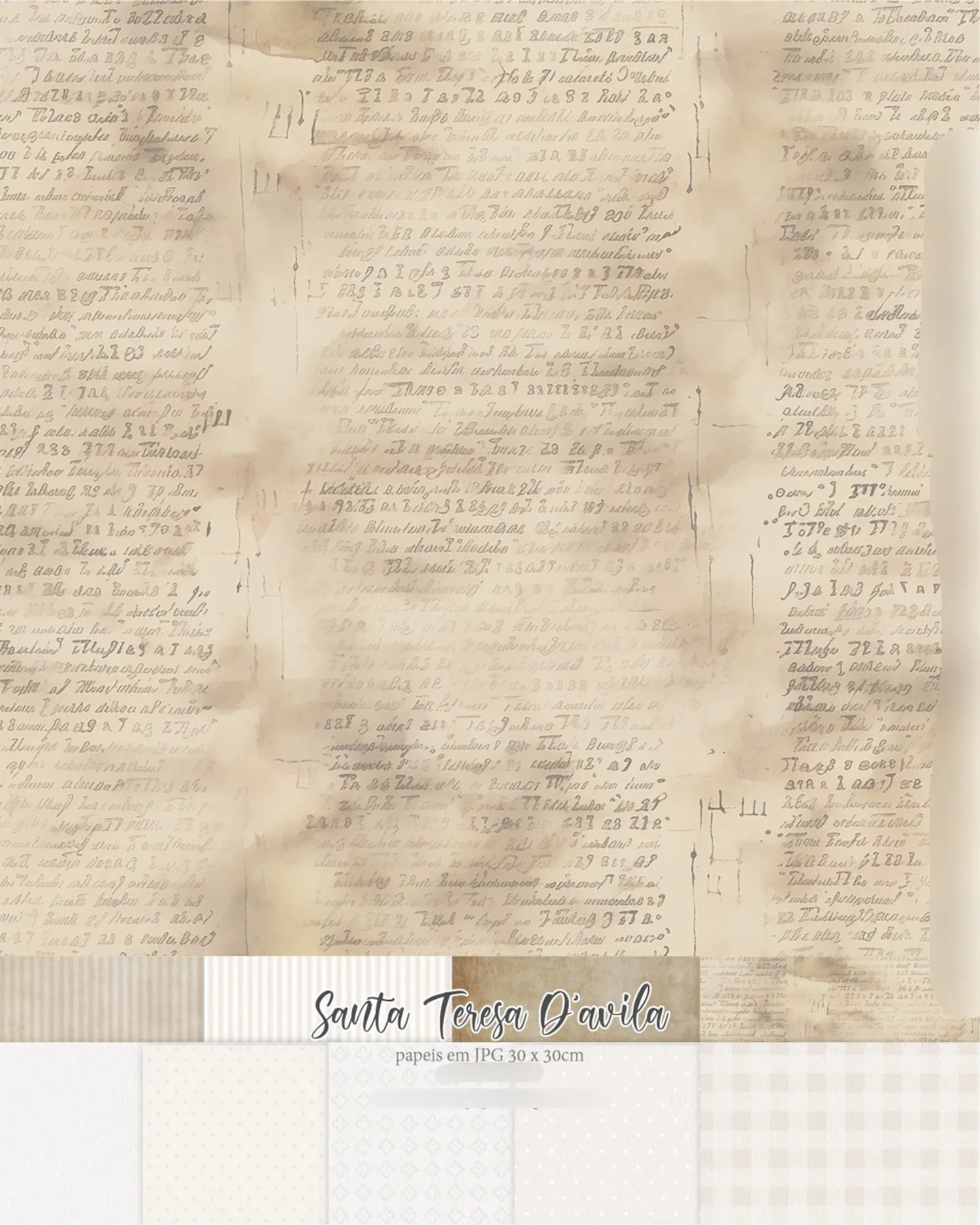 Kit Digital Santa Tereza D'ávila com Marcadores Calendário 2025 - carinas 3