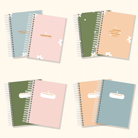 Arquivo Caderno Colegial Flores - Cute B