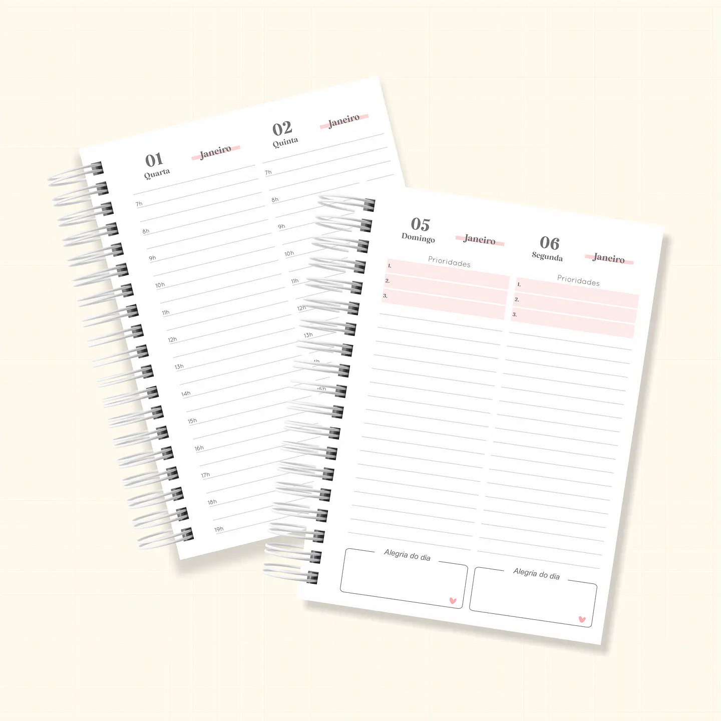 Arquivo Combo Agendas 2025 - Cute B 12