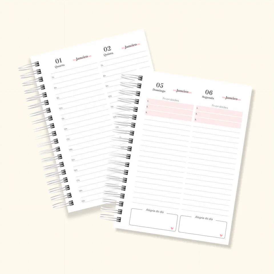 Arquivo Combo Agendas 2025 - Cute B 12