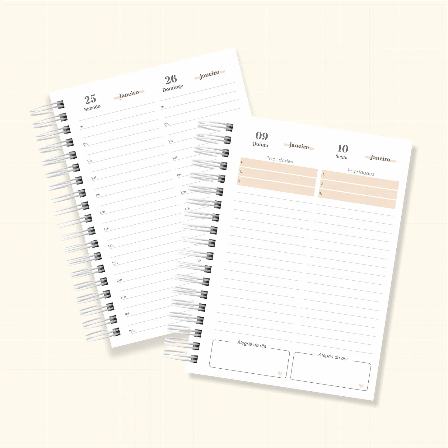 Arquivo Combo Agendas 2025 - Cute B 14