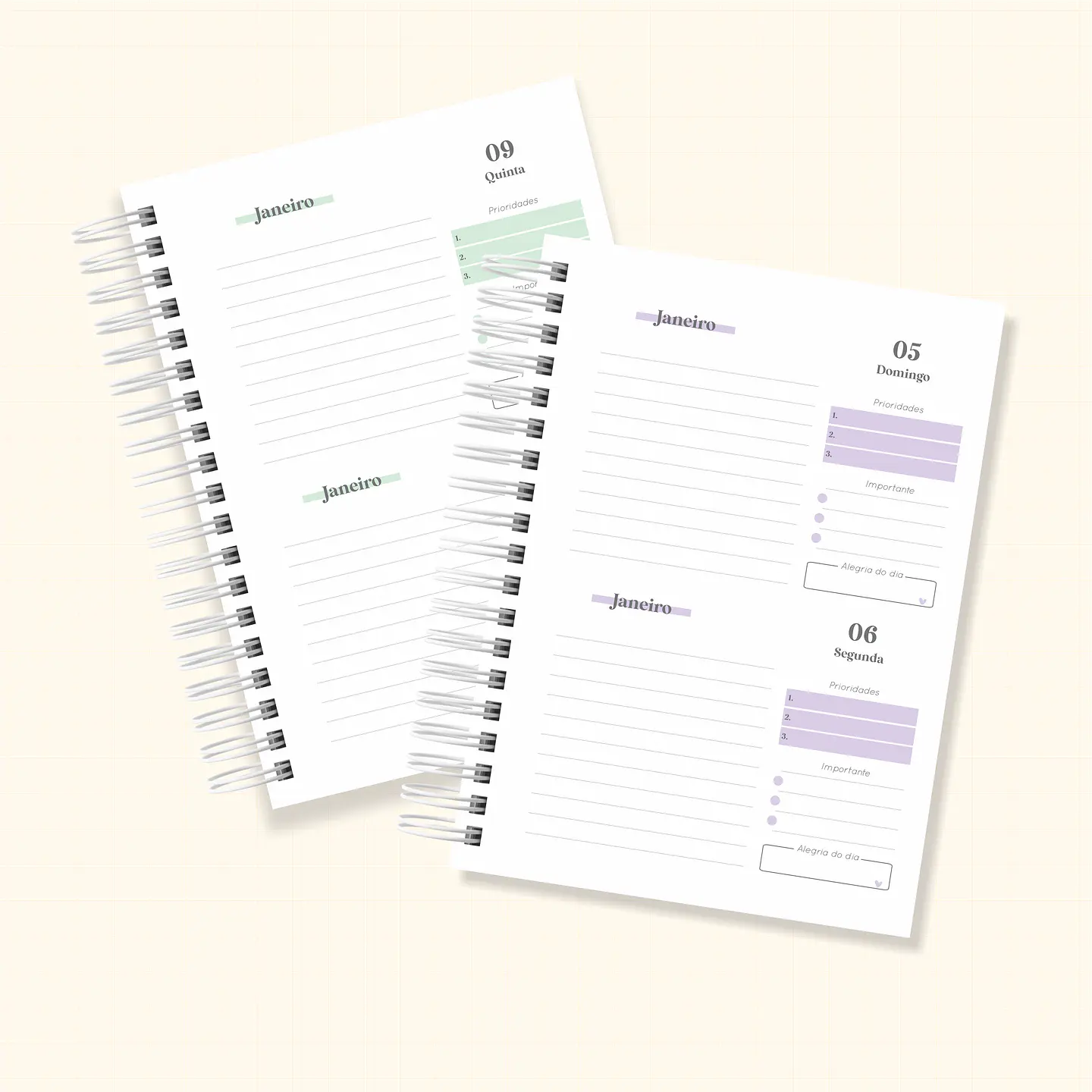 Arquivo Combo Agendas 2025 - Cute B 18