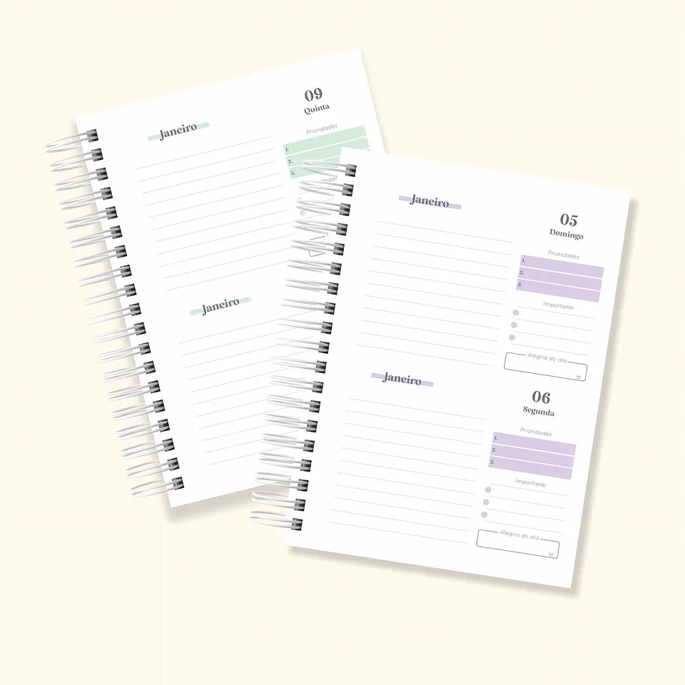 Arquivo Combo Agendas 2025 - Cute B 18