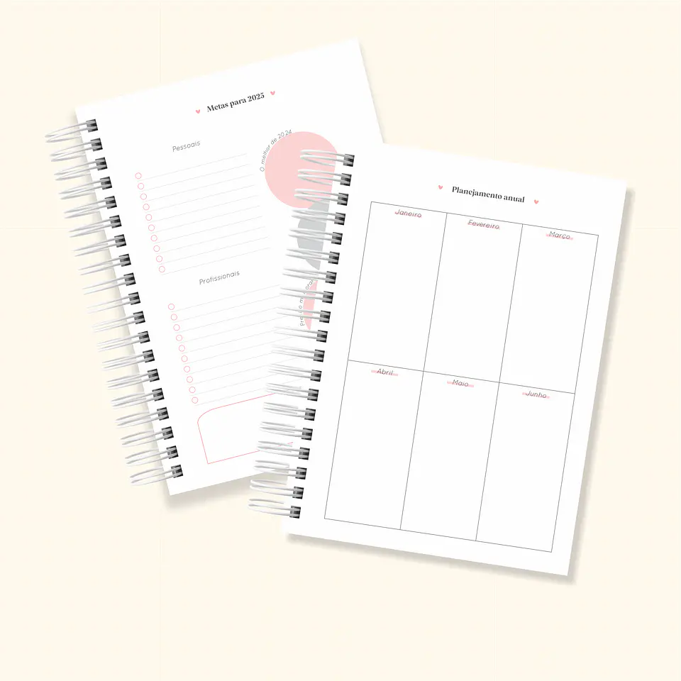 Arquivo Combo Agendas 2025 - Cute B 23