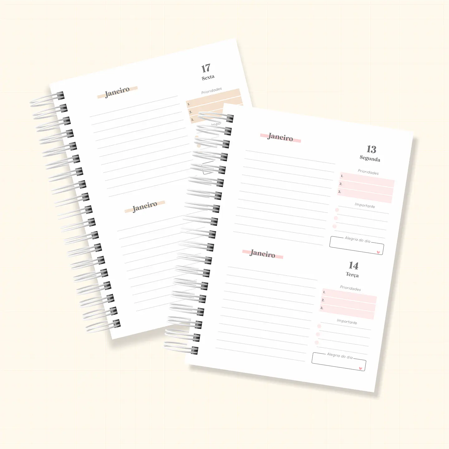 Arquivo Combo Agendas 2025 - Cute B 26