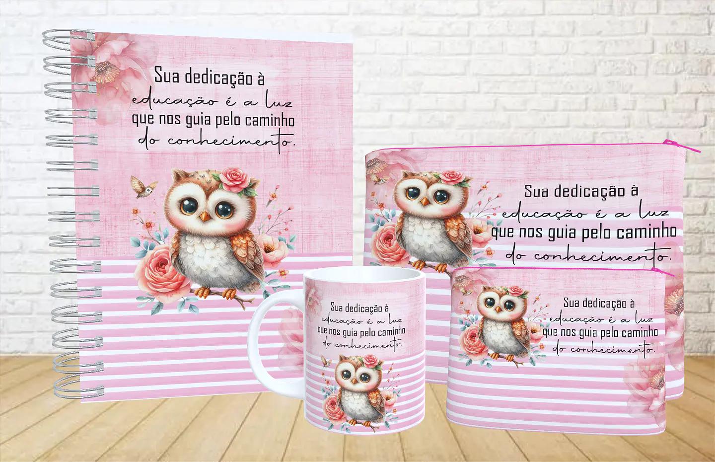 Arquivo Dia dos Professores Combo Sublimação Corujinha - maria fumaça 2